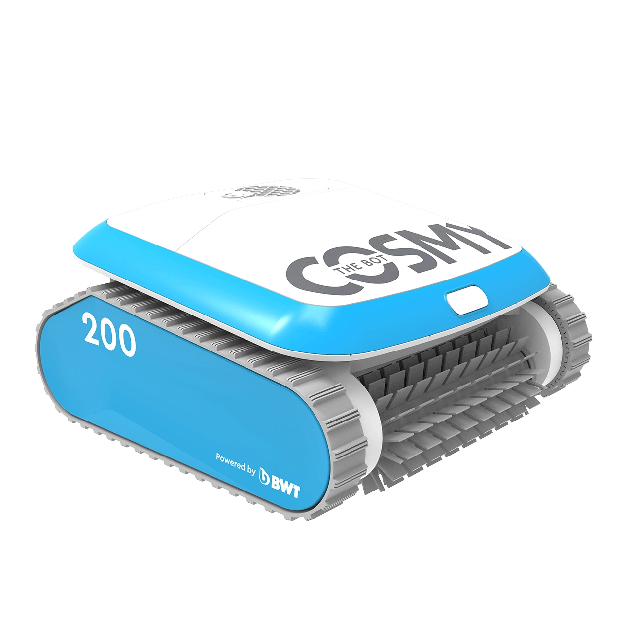 BWT pool robot COSMY 200 in blue white for cleaning swimming pools