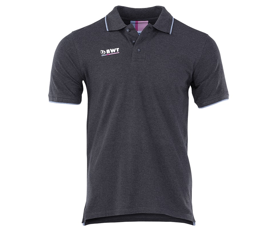 Polo homme gris