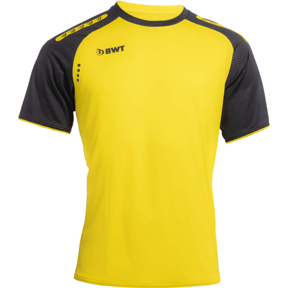 Kurzes Trainingsshirt in gelb von BWT