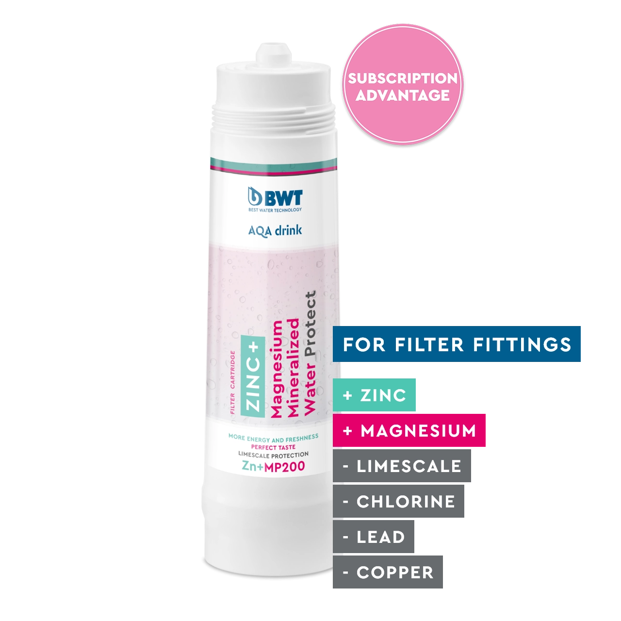 Cartucce Filtranti BWT Soft Filtered Water 12 Pezzi - Filtra Calcare, Cloro E Metalli Pesanti - Foto 4