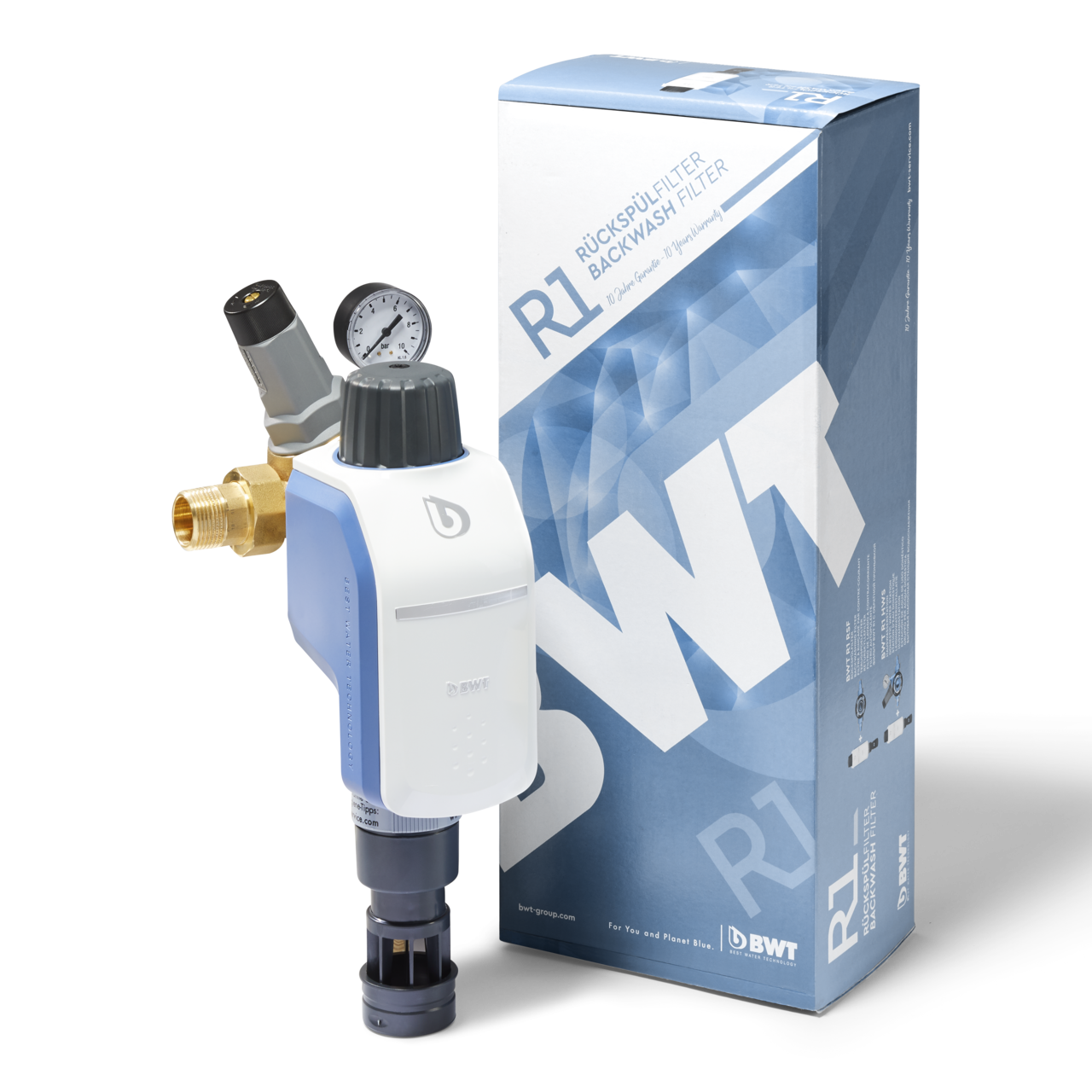 BWT R1 Filtre à rinçage inversé HWS 1" Emballage
