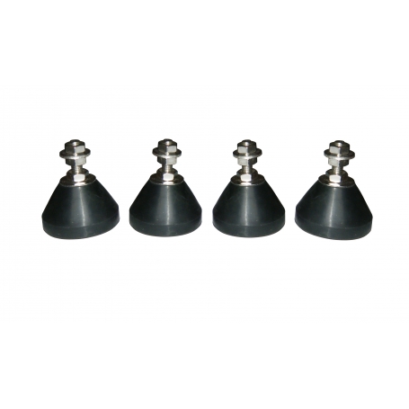 Bomba de calor con amortiguador de vibraciones