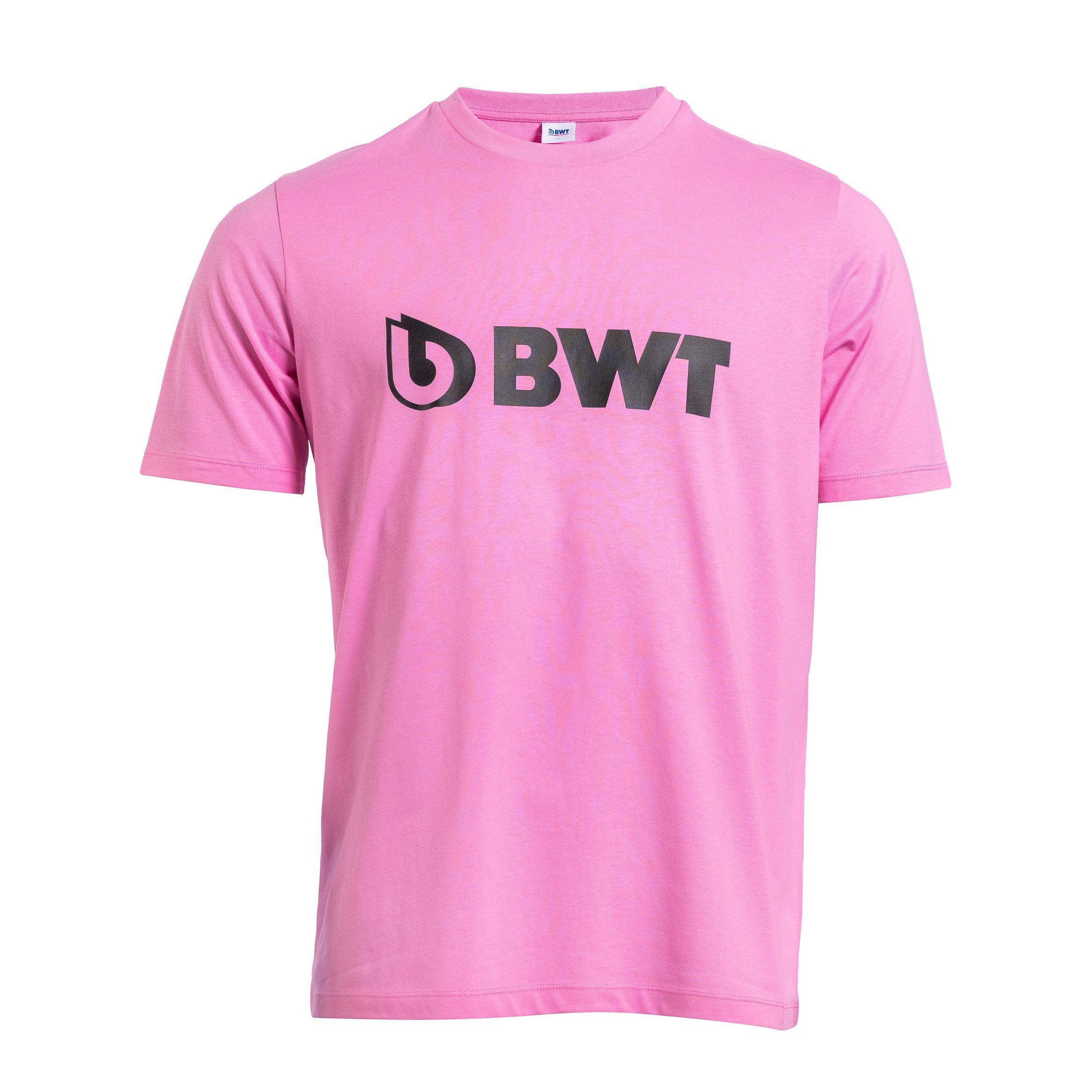 Camiseta de manga corta rosa