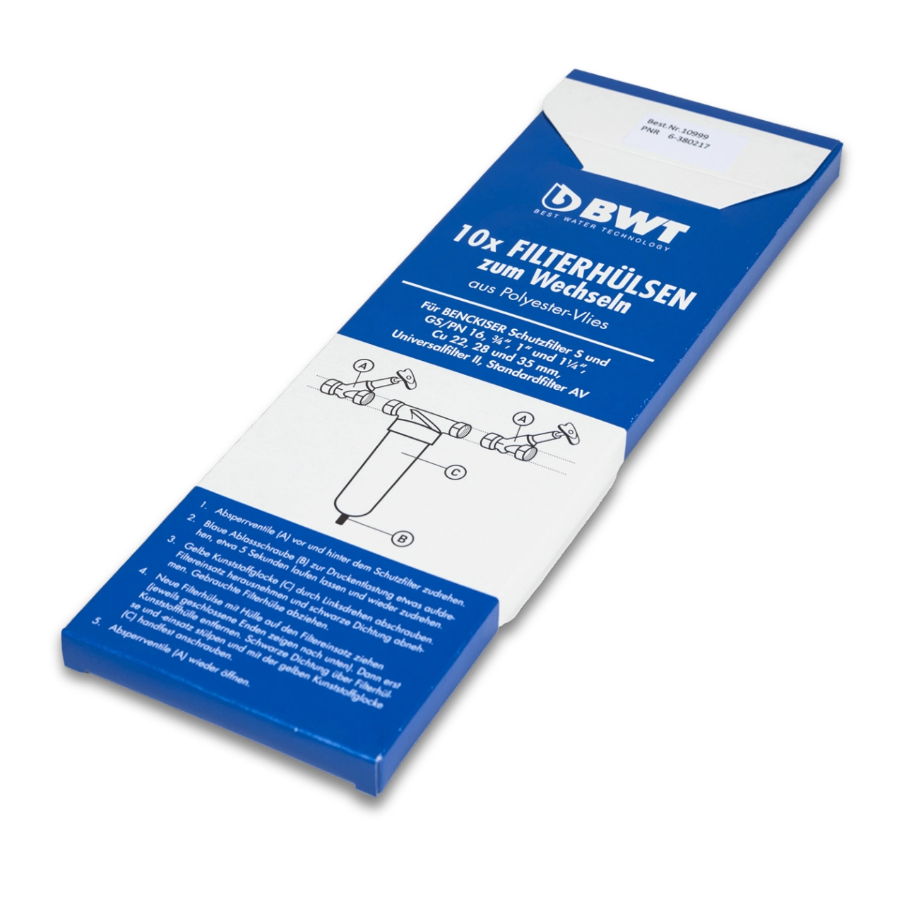 Manicotti filtranti per KFS e Benckiser da BWT