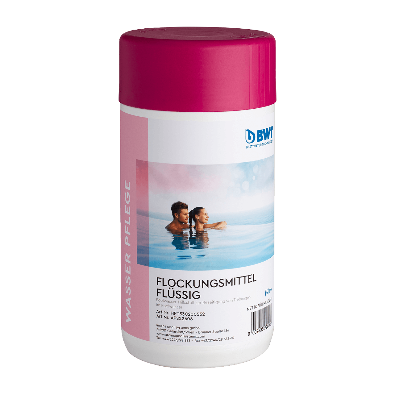 BWT flocculant liquid for pool water care