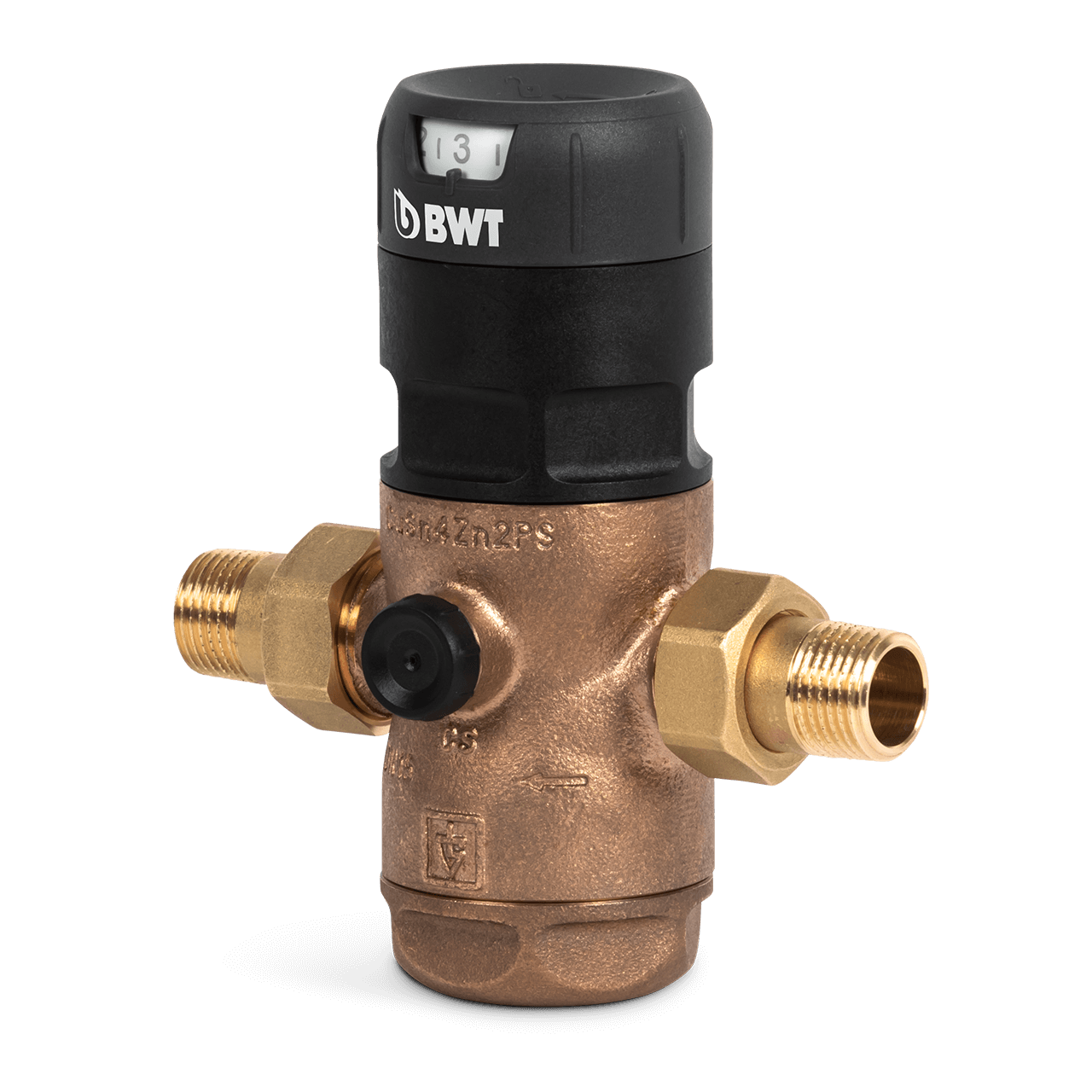 BWT Druckminderer D1 Red mit schwarzem Drehregler