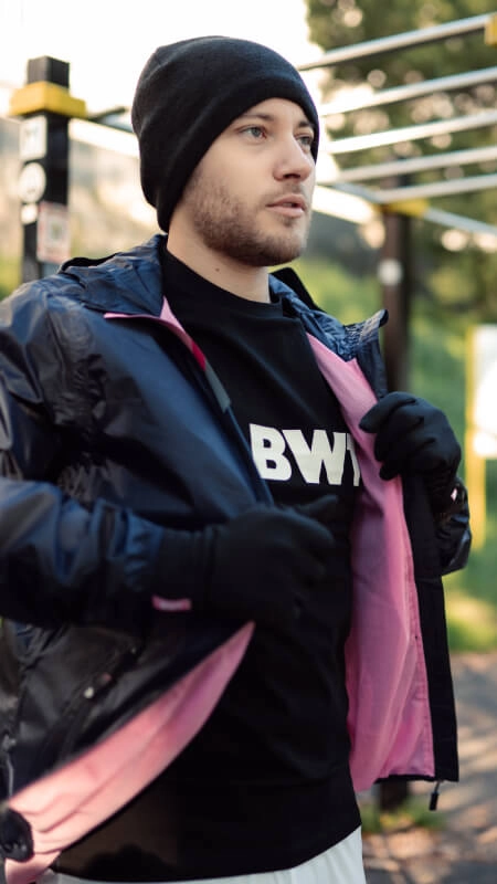 Man with BWT Jacket