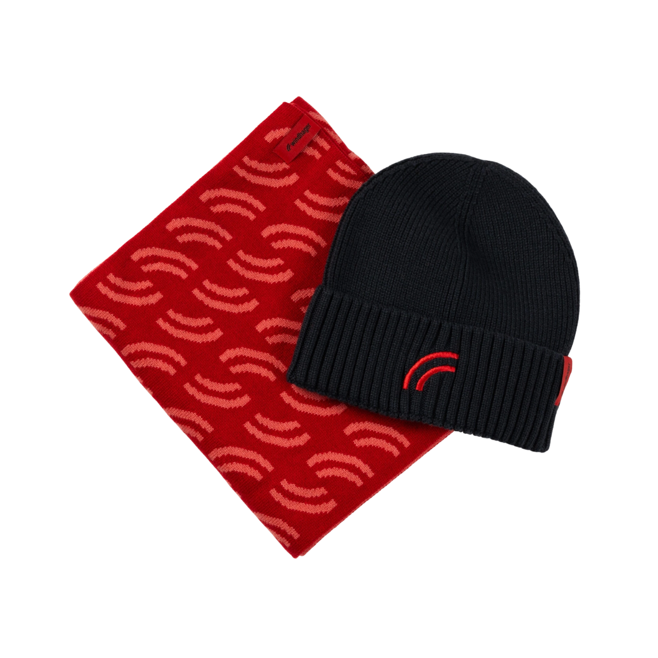 01_Windhager_Schal_Beanie_schwarz_Front