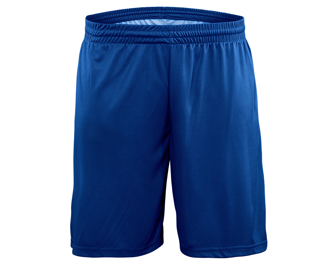 pantaloni corti da allenamento blu