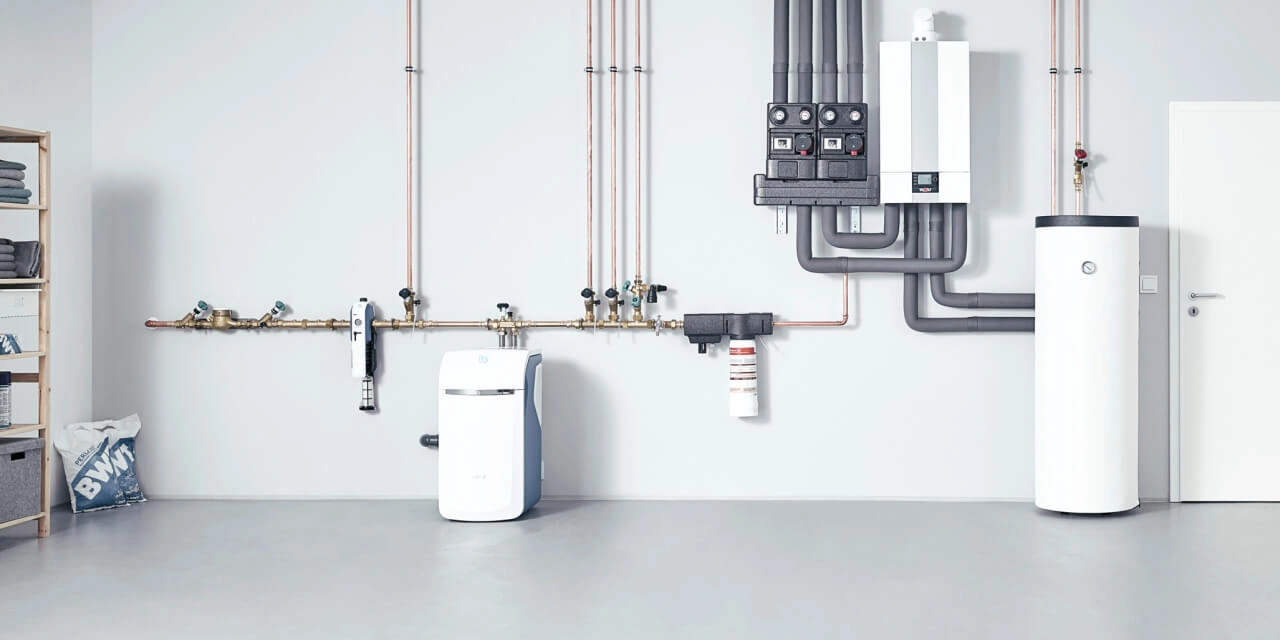 Installation im Keller