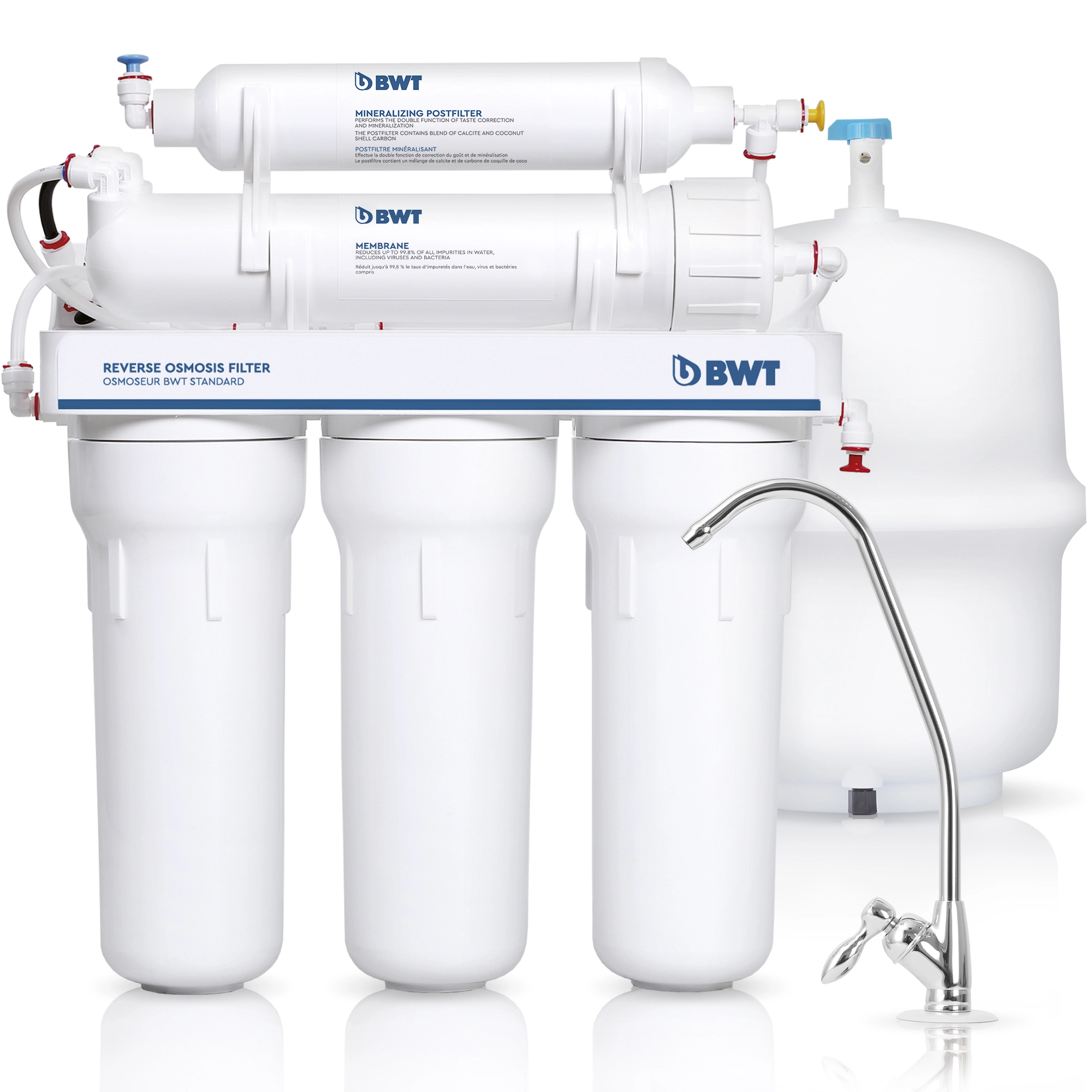 Rowith BWT Standard RO avec Minéralisation - Osmose Inverse Domestique