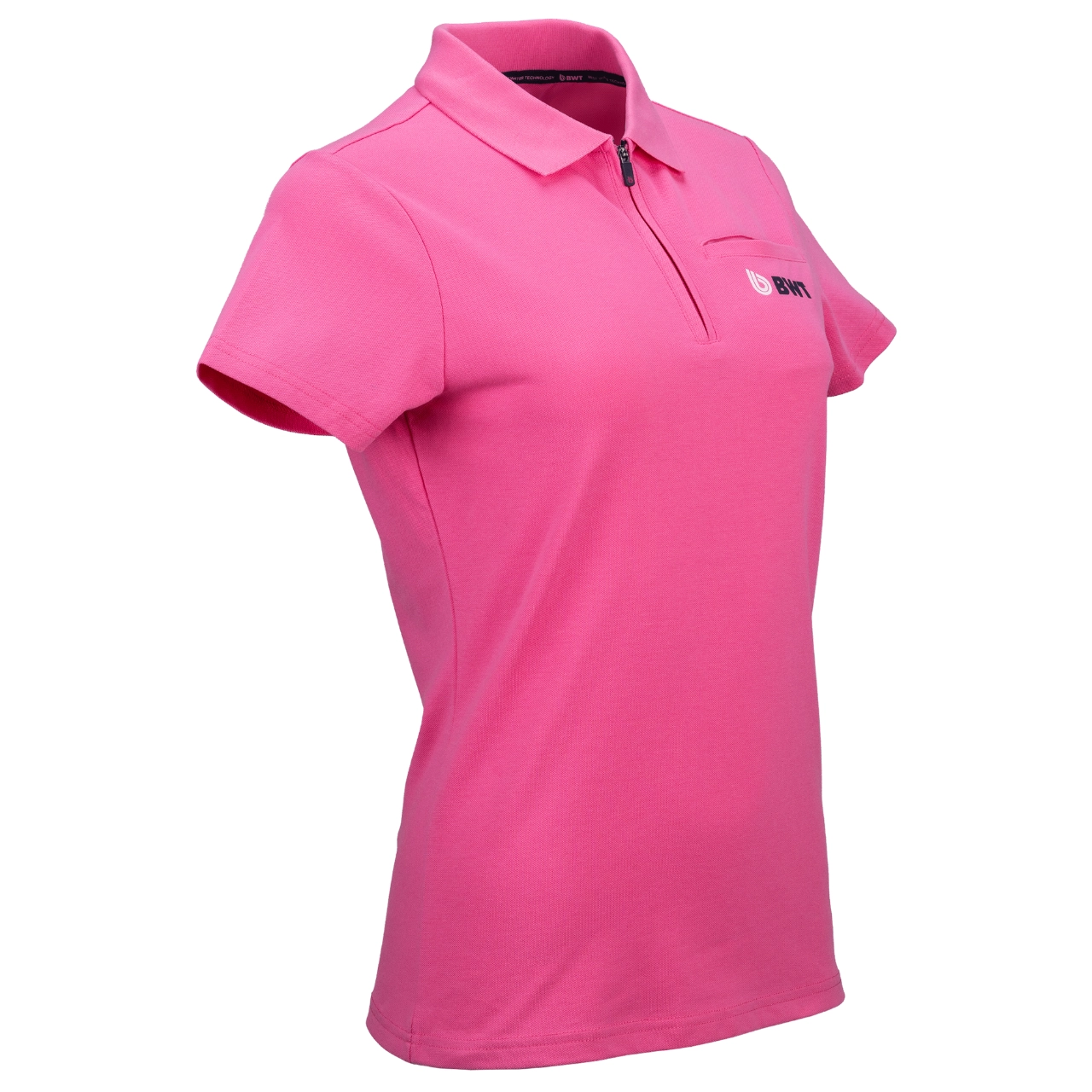 02_BWT_Poloshirt_2026_Pink_Female_Front_left