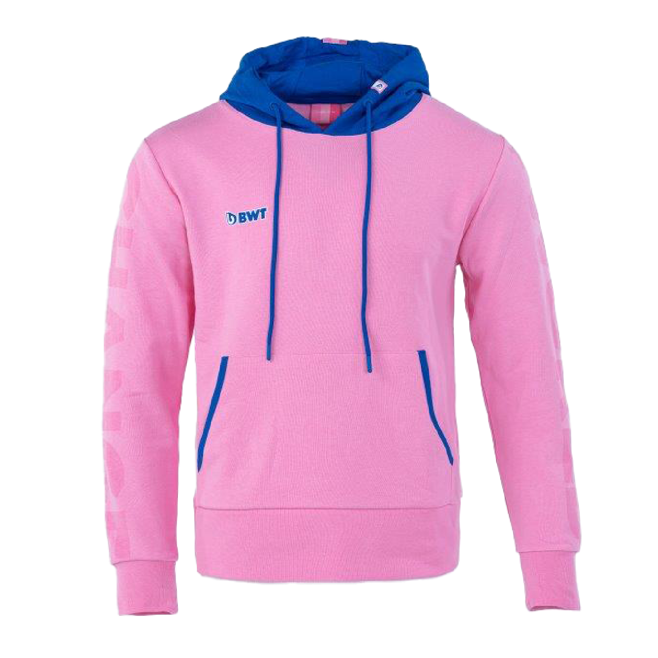 BWT Change the World Hoodie Ladies in pink with blue CWT logo