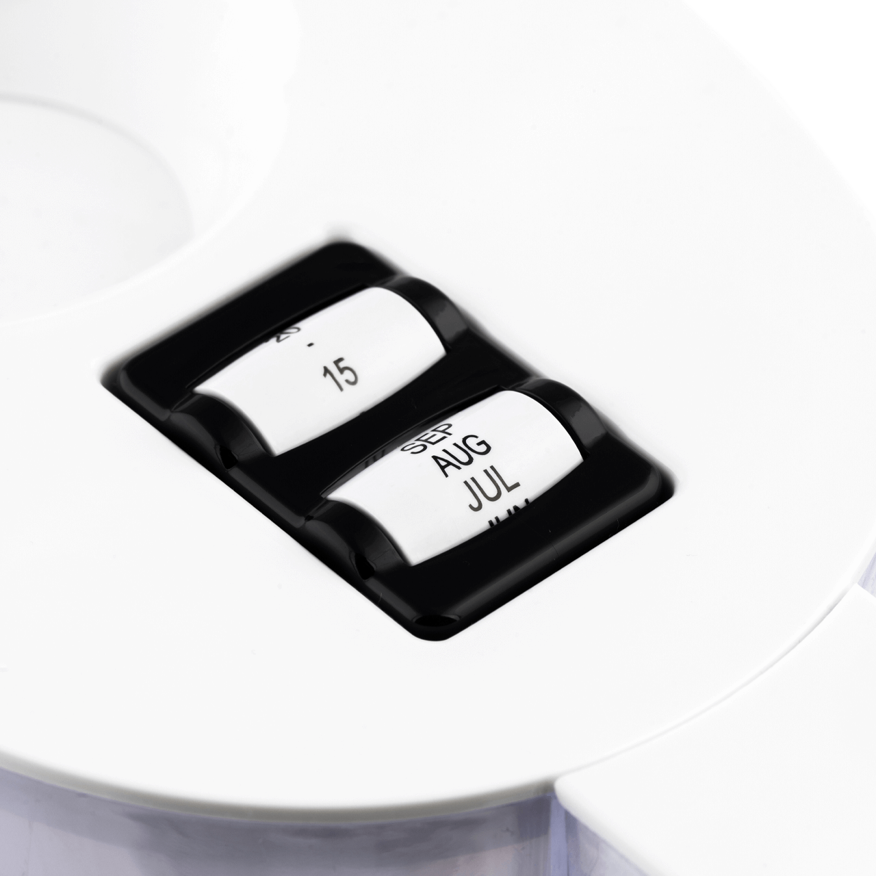 Manueller Zähler des Vida Tischwasserfilters