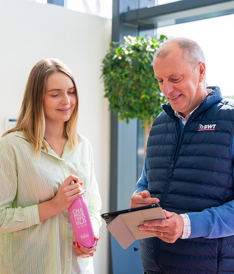 People in a conversation