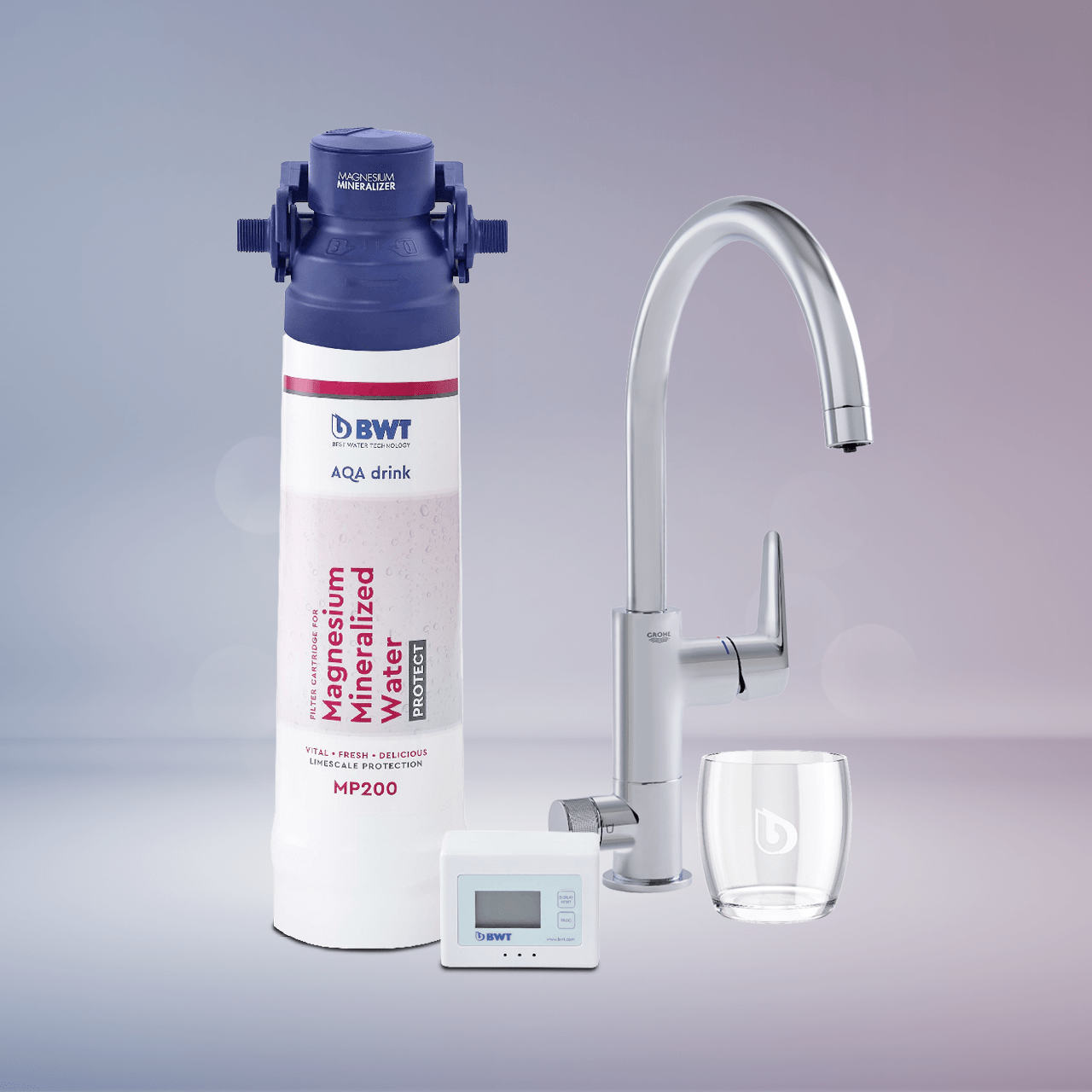 consumptie toeter antenne Waterbehandeling in huis - Filter onder het aanrecht - BWT