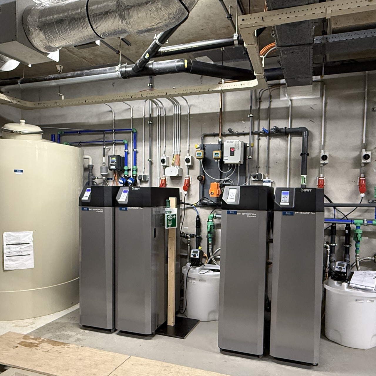 Nieuwe BWT-waterbehandelingsinstallatie bij universitair medisch centrum