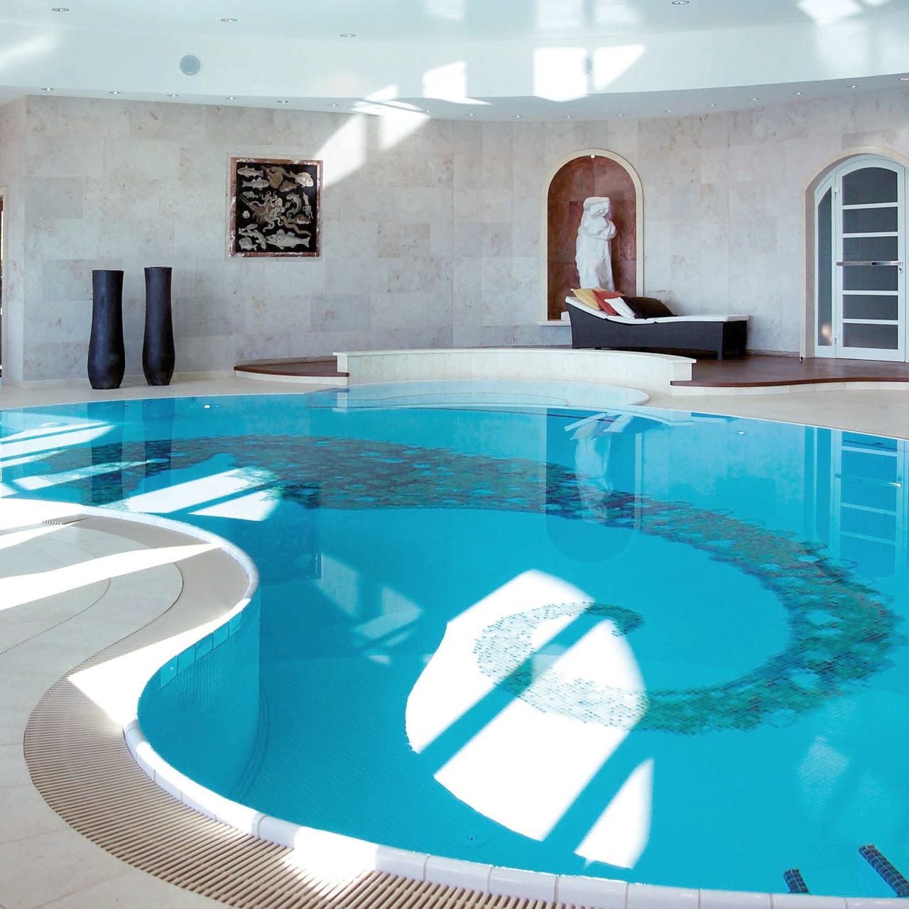 Betonpool individuelle Optik