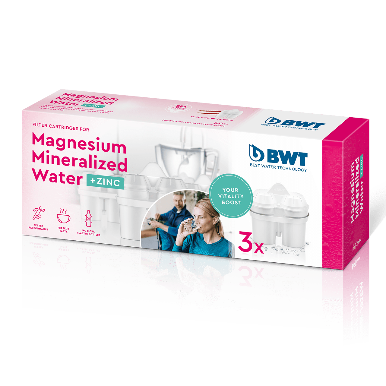 Magnesium Mineralized Water with Zinc