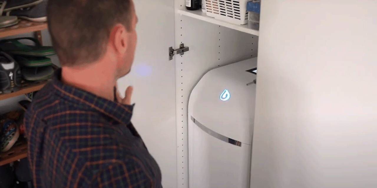 Rikke og Rasmus har installert BWT Perla kalkfilter