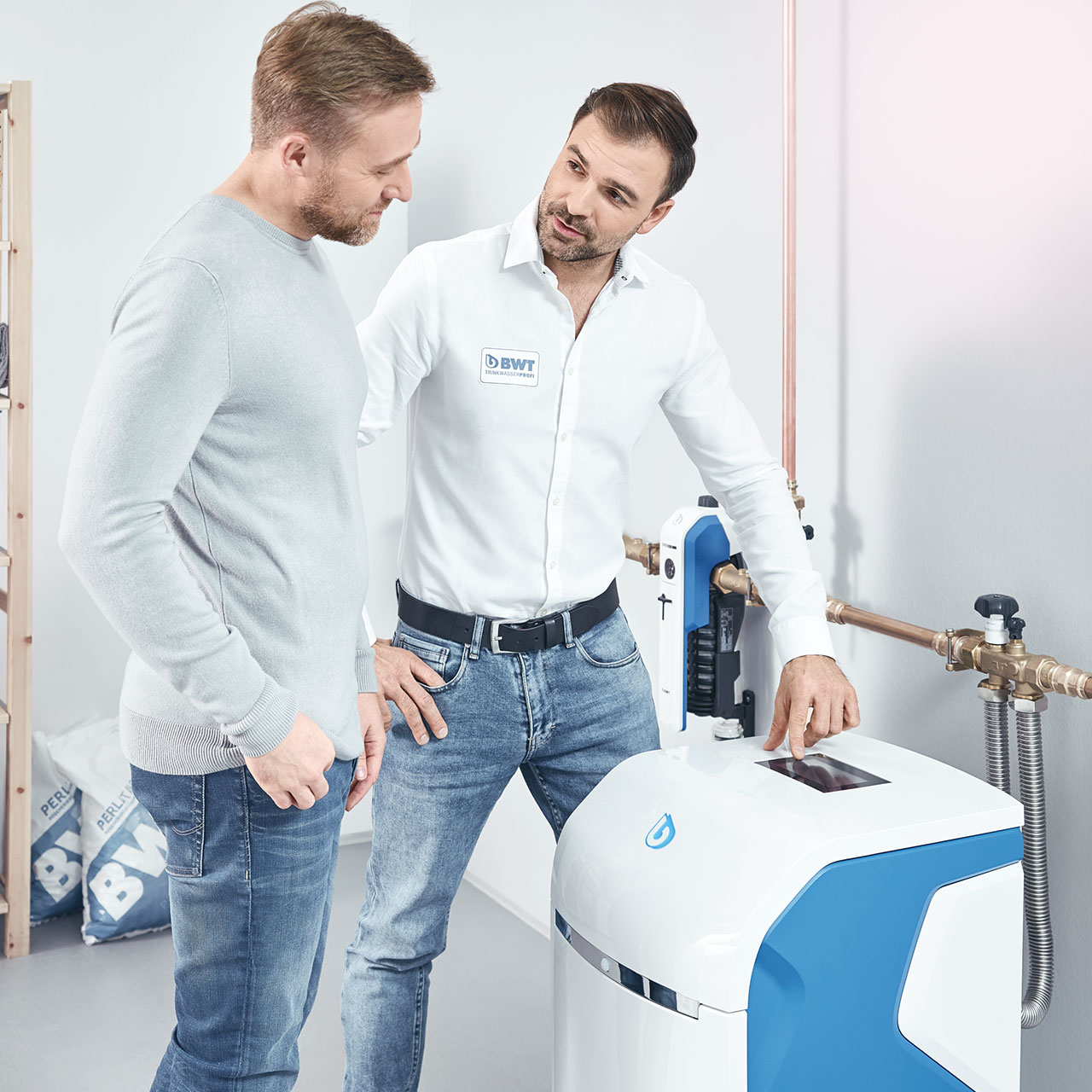 Installasjon av BWT kalkfilter