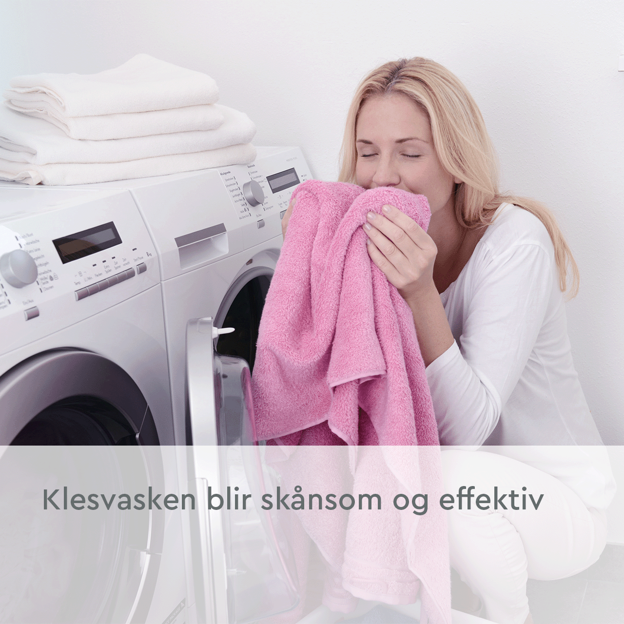 Oppnå bedre klesvask BWT