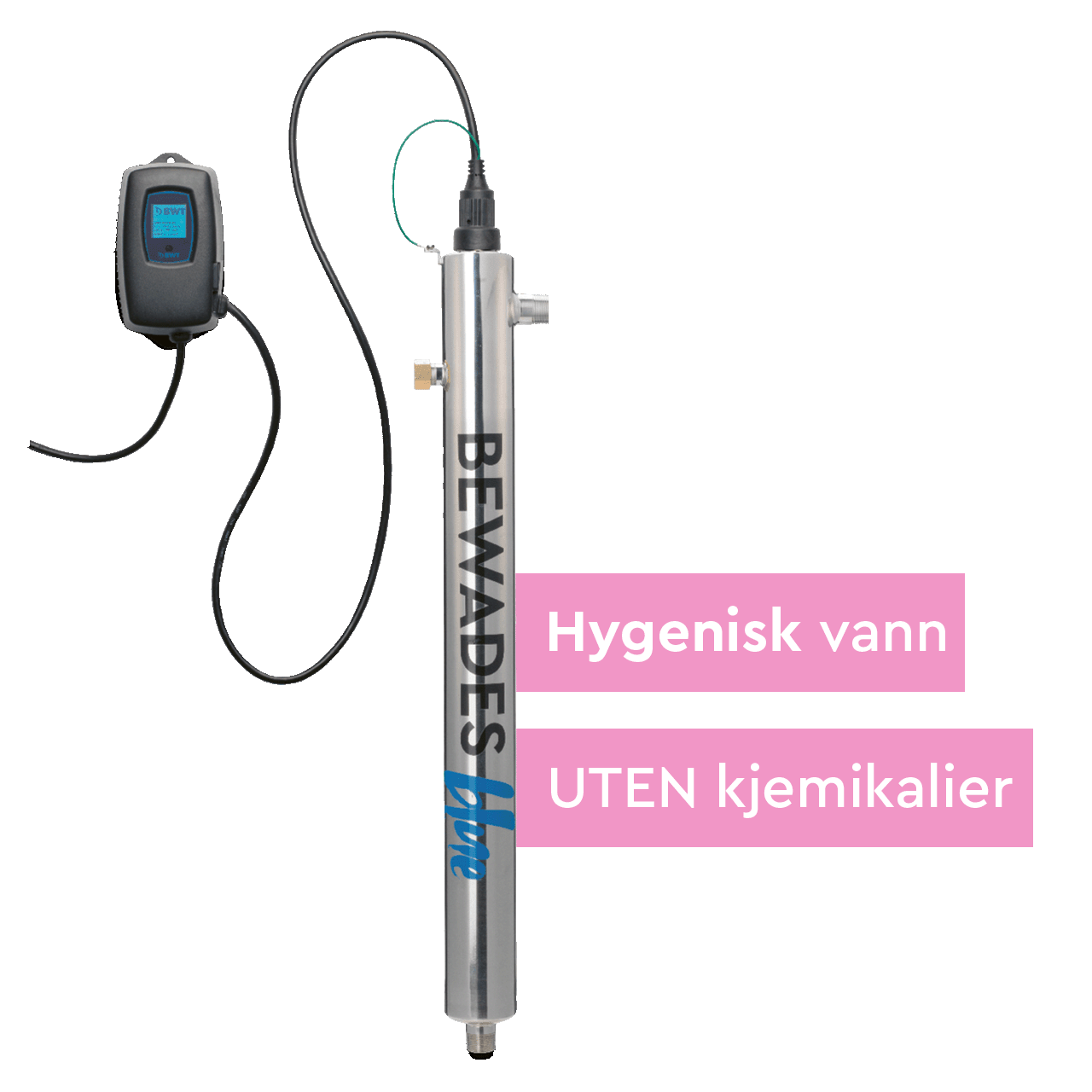 BWT Bewades Blue UV-desinfisering for vannrensing