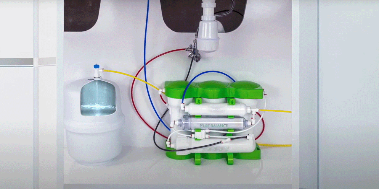 BWT Pure Balance omvendt osmose vannfilter til springen for kalkfritt vann