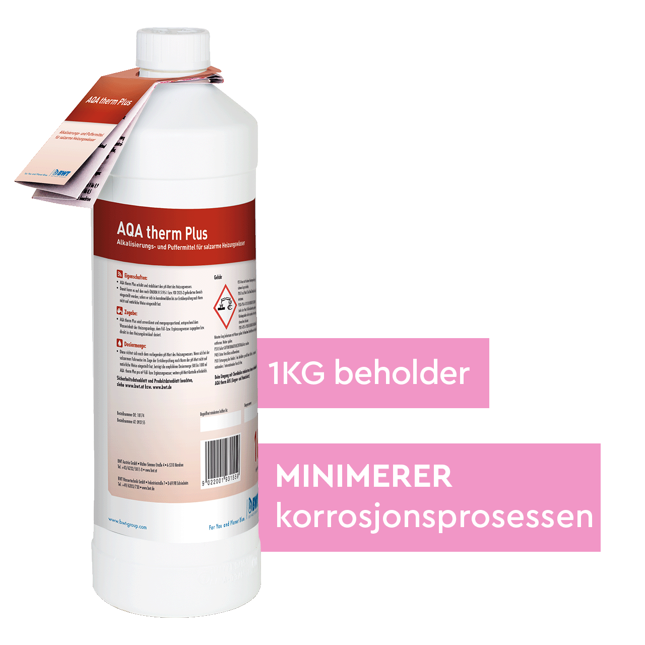 BWT AQA therm PLUS - vannbehandling varmeanlegg