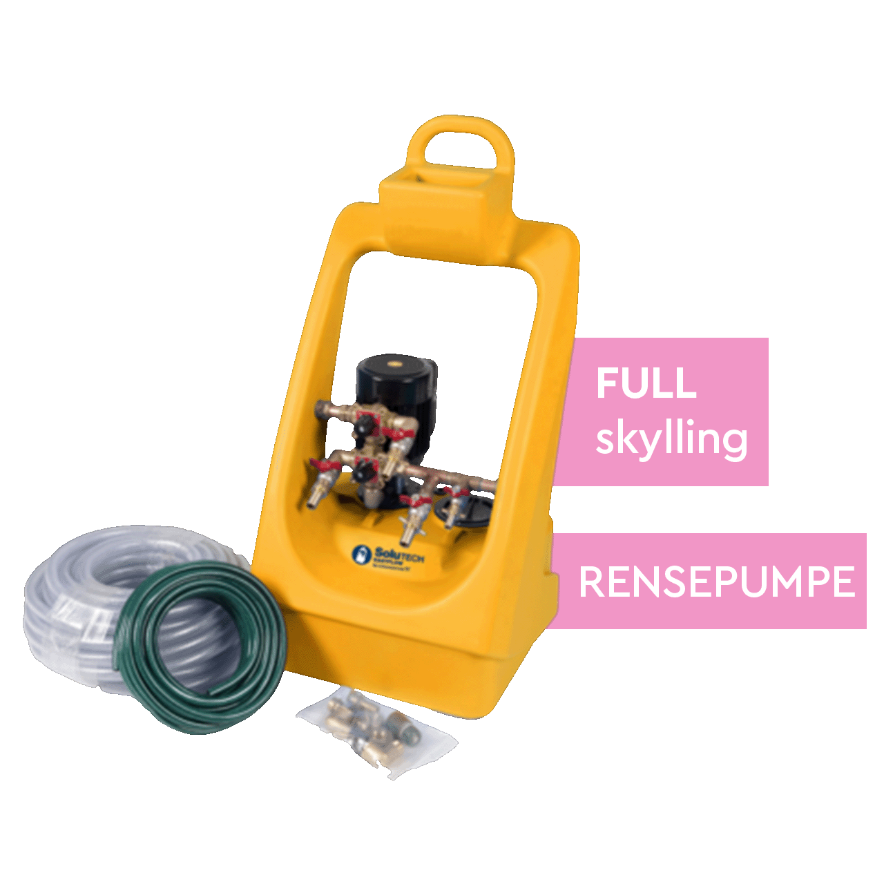 BWT solutech Easyflow mobil pumpe - vannbehandling varmeanlegg