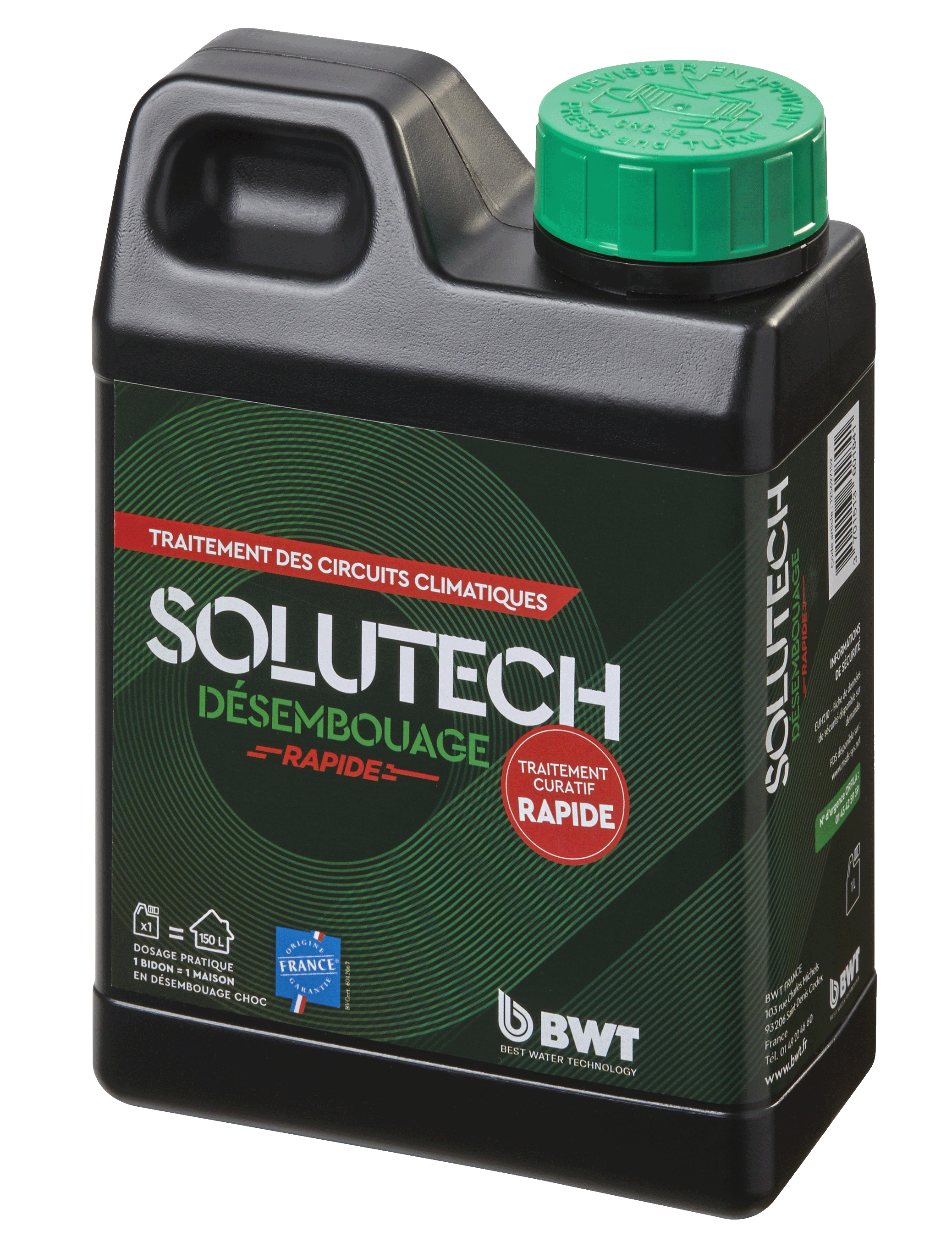 SoluTECH Rapid Cleaning rensebehandling for varmeanlegg