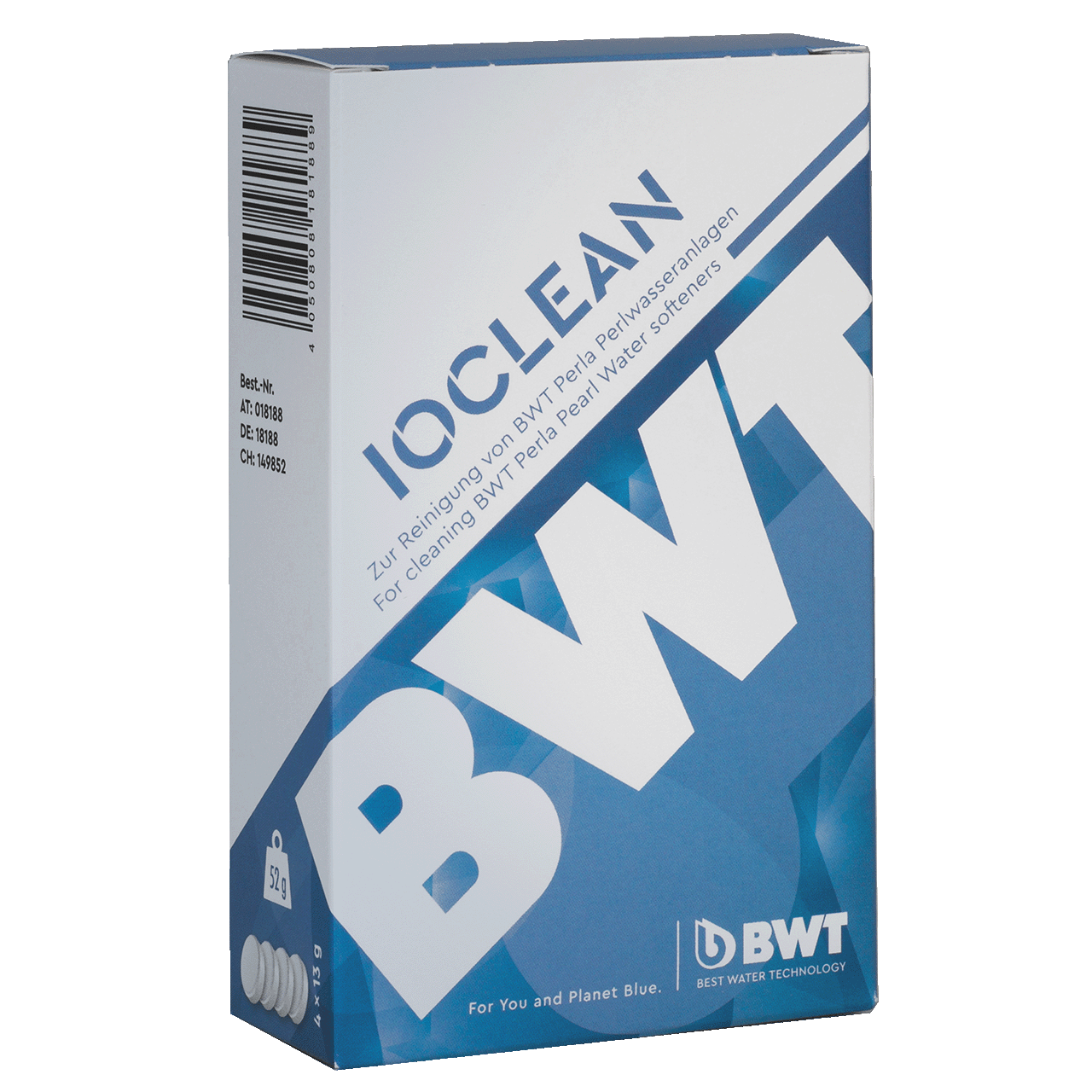 BWT Ioclean rensetabletter kalkfilter