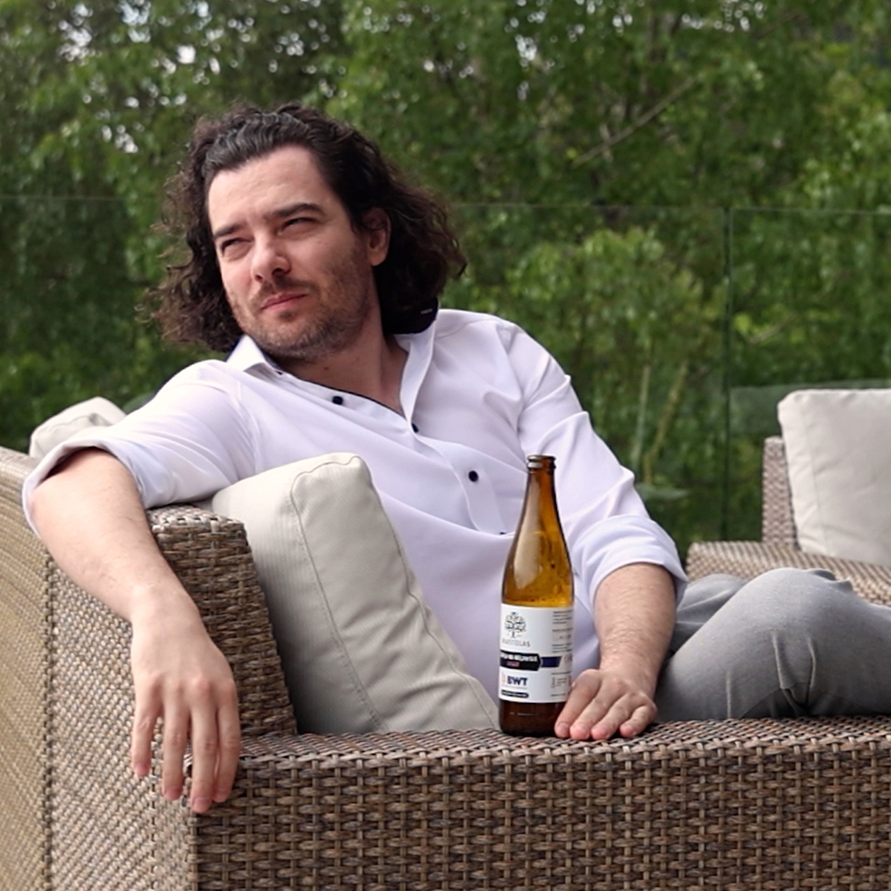 piwo czapla na relaksie