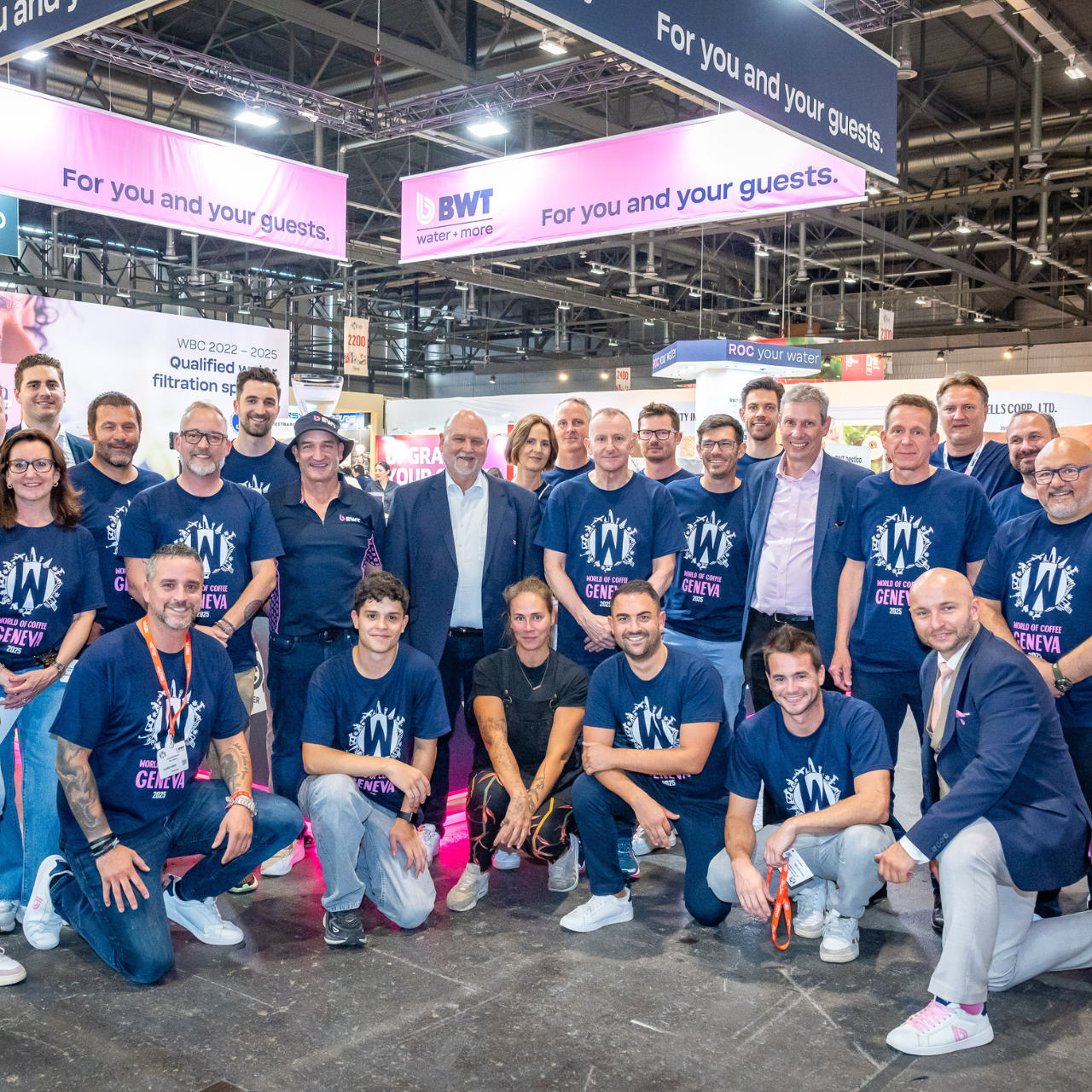 World of Coffee Geneva BWT 2025