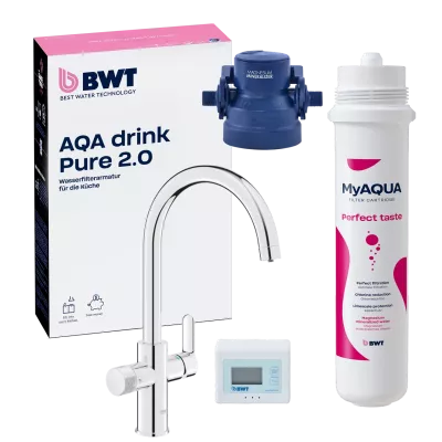 BWT AQA drink Pure 2.0 mit MyAQUA "Perfect taste" Filterkartusche
