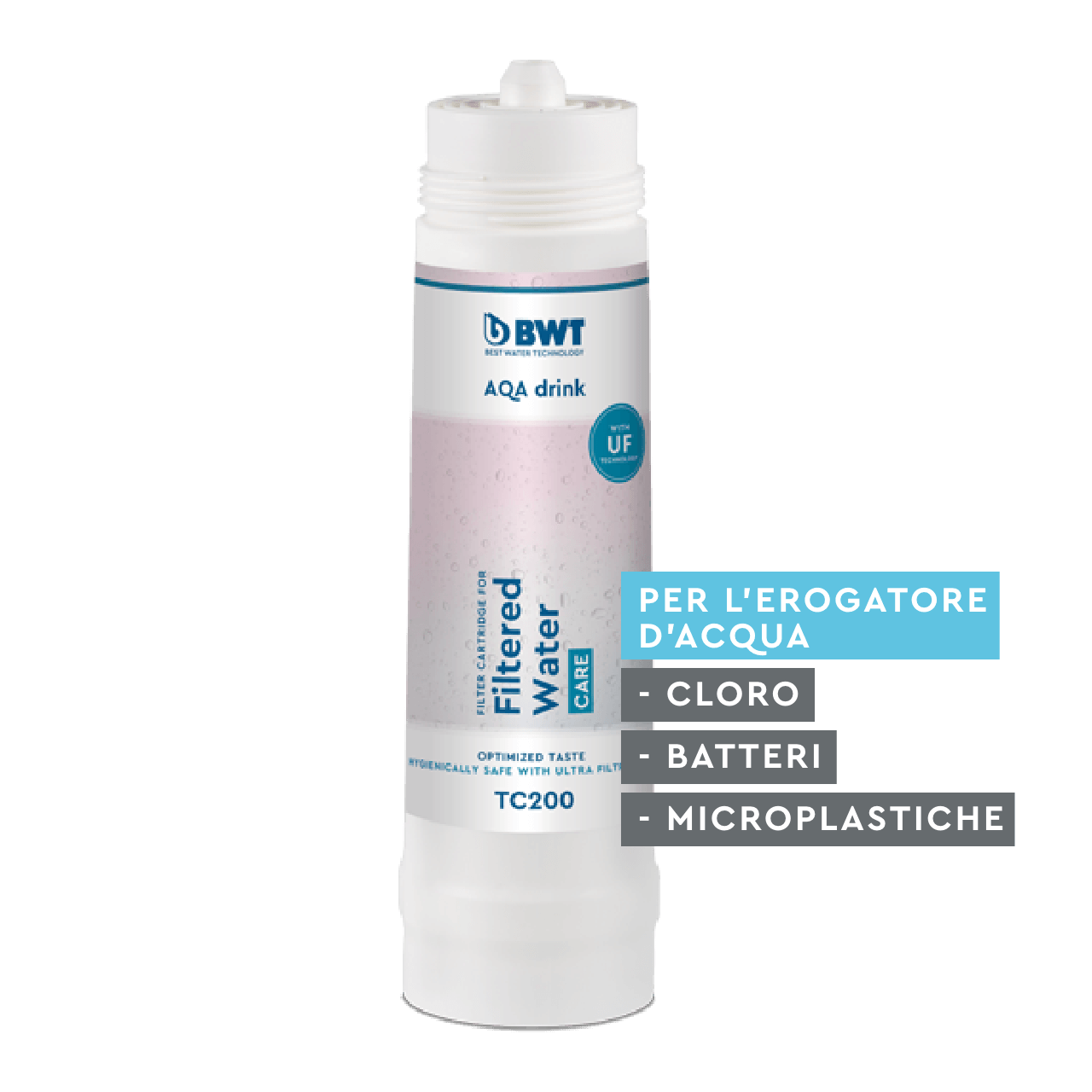riva Explorer Multi, filtro per acqua potabile certificato per camper, campeggio, barche. Protegge da legionella, batteri, ecc