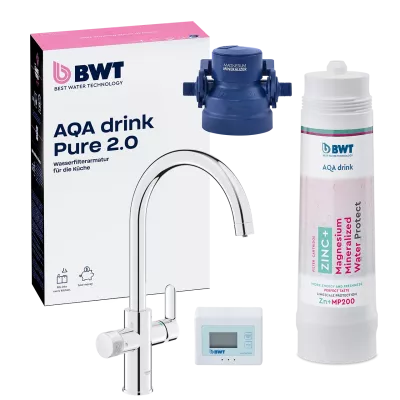 BWT AQA drink Pure 2.0 mit ZINC + MP200 Filterkartusche