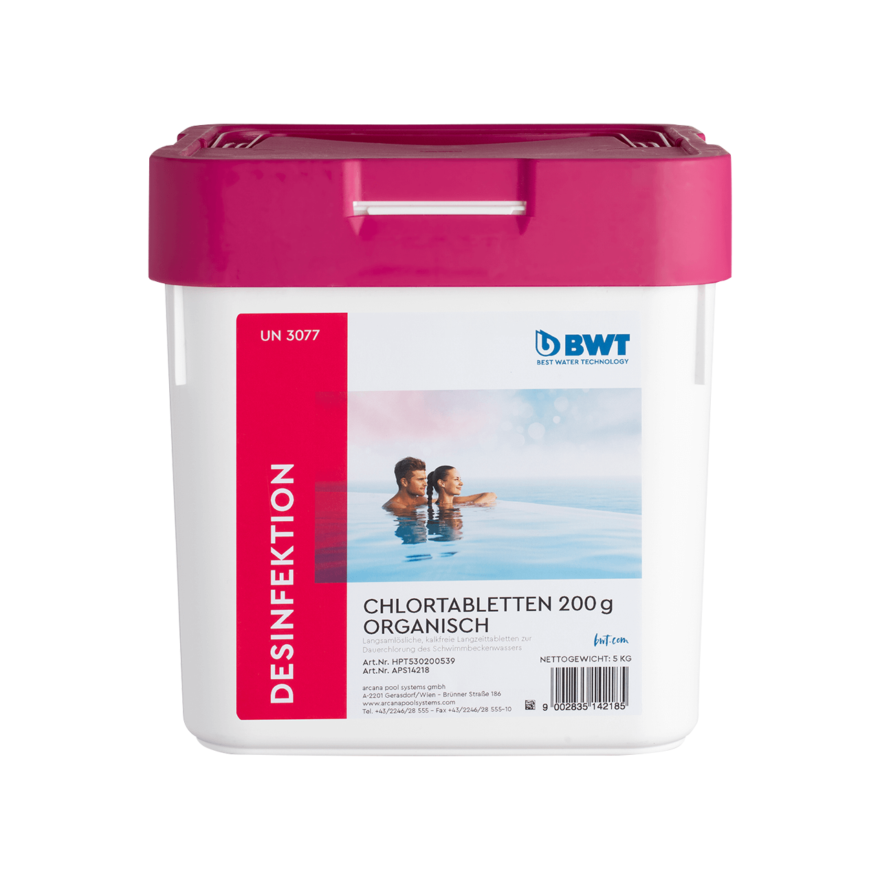 BWT Chlortabletten 200 gr organisch - 5 kg 