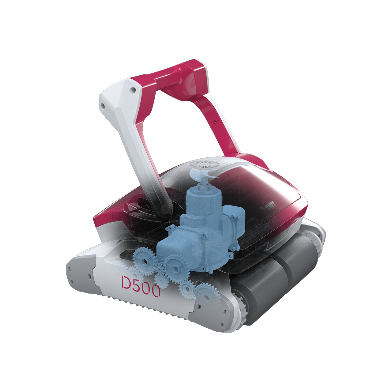 Pool robot D500 Excellent suction power for pools up to 10 m